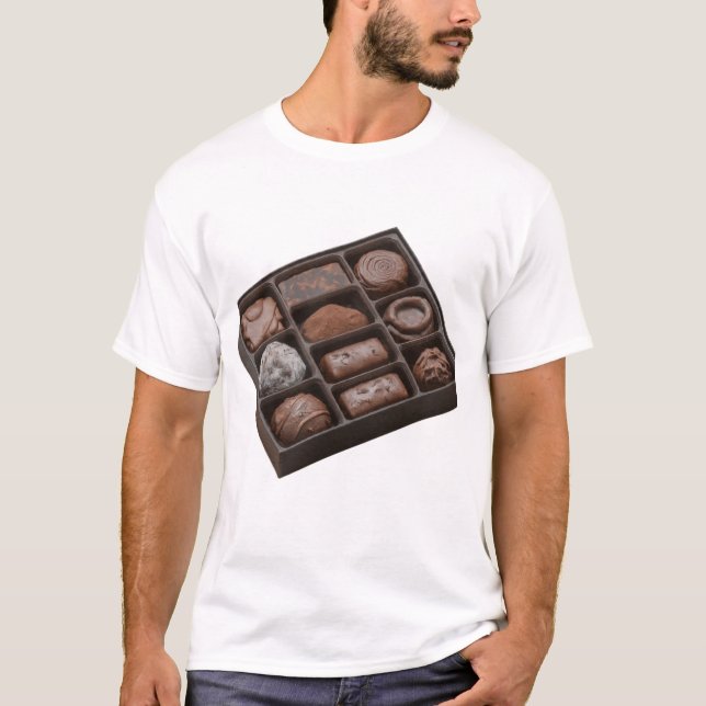 T-shirt Délicieux chocolat (Devant)