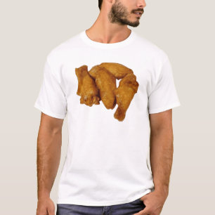 T-shirt Délicieux croustillant d'ailes de poulet