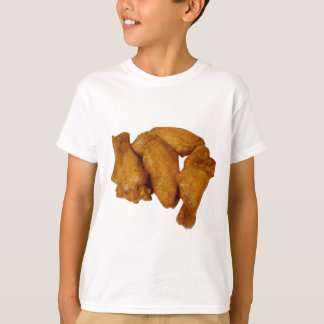 T-shirt Délicieux croustillant d'ailes de poulet