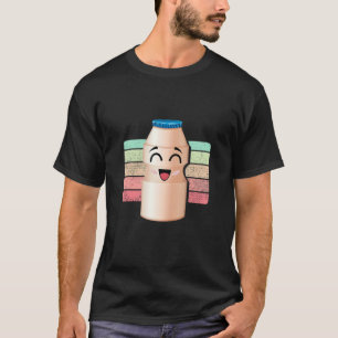 T-shirt Délicieux Yaourt Boire Sucré Alimentation Yaourt