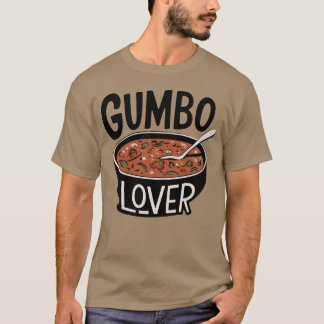 T-shirt Delicious Gumbo Designs for Food Enthusiasts vinta