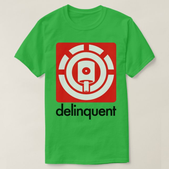 T-SHIRT DÉLINQUANT (Design devant)