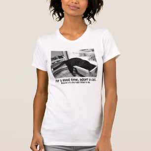 T-SHIRT DÉLIVRANCE ANIMALE : PENDANT UN BON TEMPS, ADOPTE