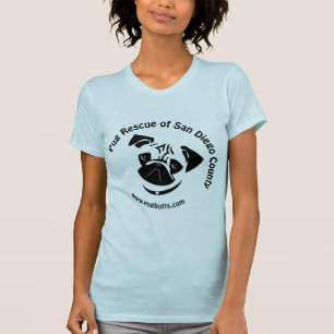T-shirt Délivrance de carlin de logo du comté de San Die