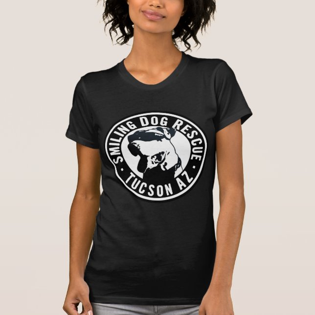 T-shirt Délivrance de sourire de chien (Devant)
