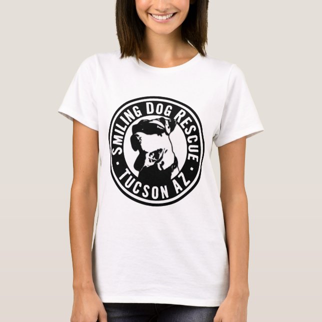 T-shirt Délivrance de sourire de chien (Devant)