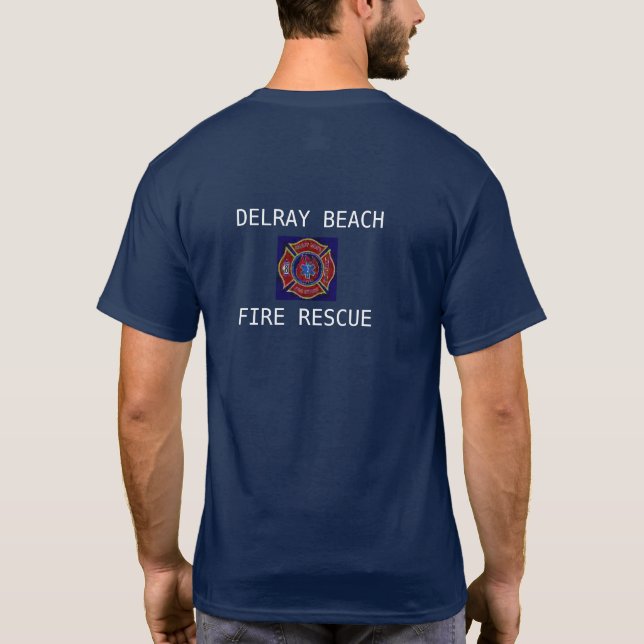 T-SHIRT DÉLIVRANCE DU FEU DE DELRAY BEACH (Dos)
