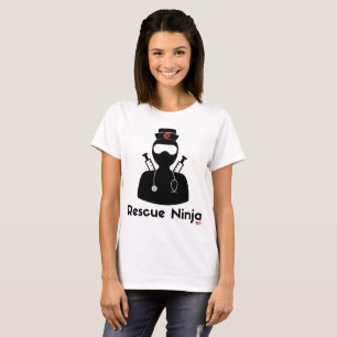 T-shirt Délivrance Ninja - infirmier autorisé drôle