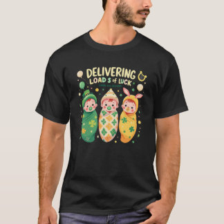 T-shirt Délivrer des charges de la chance Travail Infirmiè