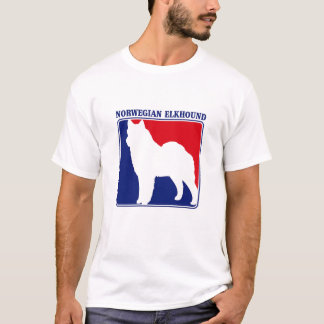 T-shirt d'Elkhound de Norvégien de ligue