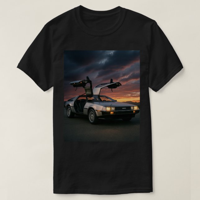 T-shirt DeLorean (Design devant)