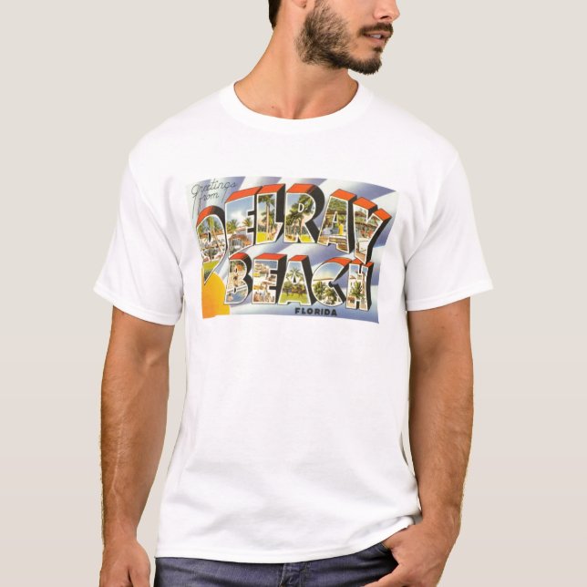 T-shirt Delray Beach (Devant)