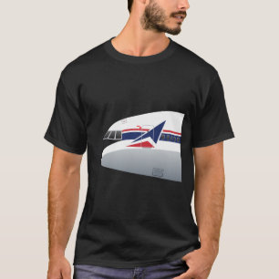 T-shirt Delta Airlines Lockheed L-1011 Tristar Nez