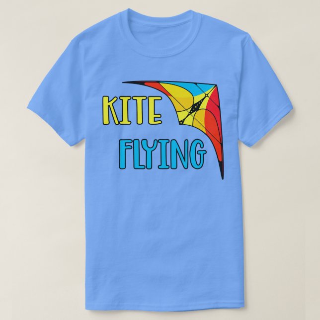 T-shirt Delta Glider Hang Glider Stunt Kite Cadeau (Design devant)