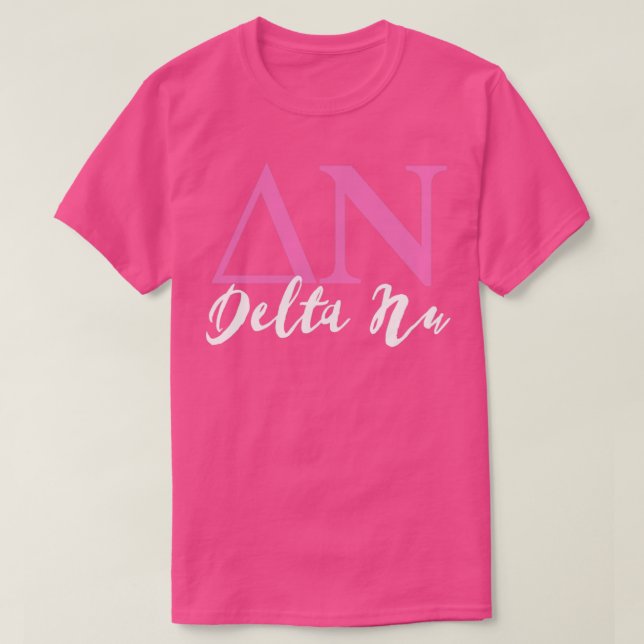 T-shirt Delta Nu (Design devant)