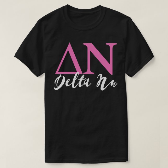 T-shirt Delta Nu (Design devant)
