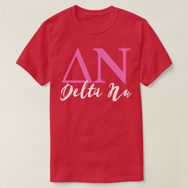 T-shirt Delta Nu (Design devant)