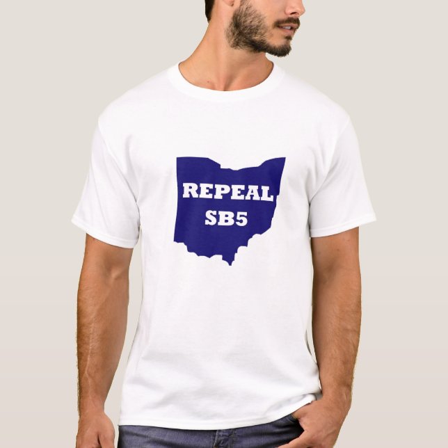T-shirt DEM de l'abrogation SB5 (Devant)