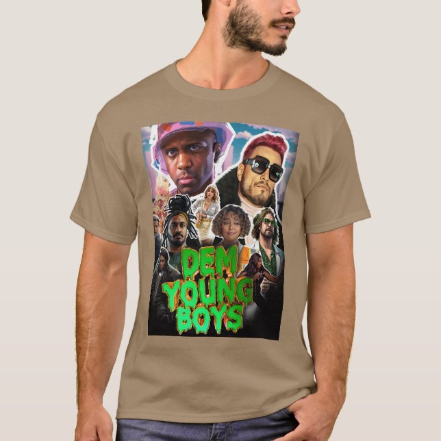 T-shirt Dem Young Boys ami (Devant)