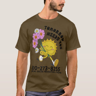 T-shirt Demain aura besoin de vous Santé mentale Sensibili