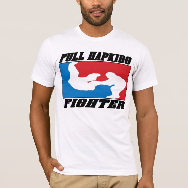T-SHIRT DEMANDE 02 : : PLEIN COMBATTANT DE HAPKIDO (Devant)