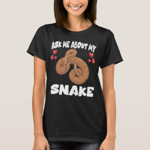 T-shirt Demander-moi mon animal de compagnie Snake