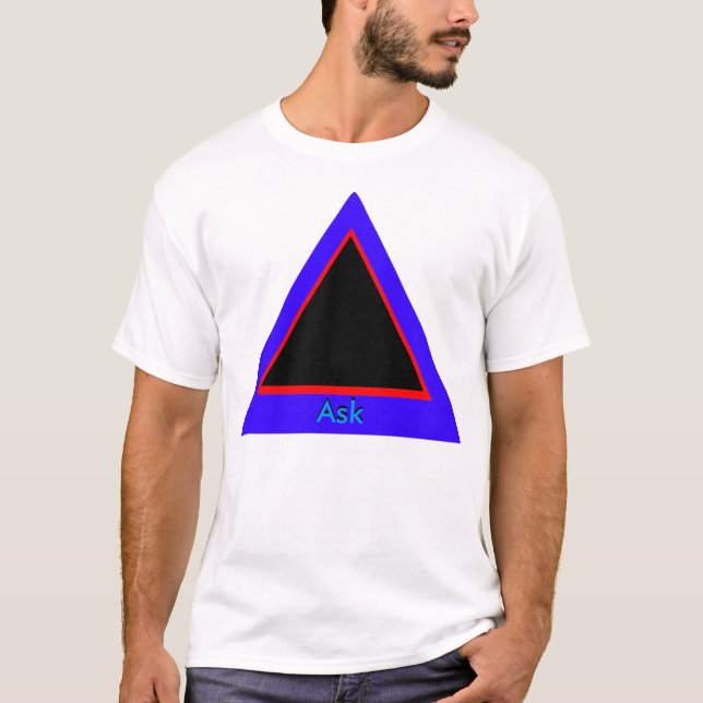 T-shirt Demandez - ! CdC PoserGibney Zazzle (Devant)