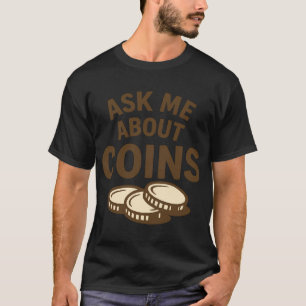 T-shirt Demandez-moi à propos de la détection de métaux de