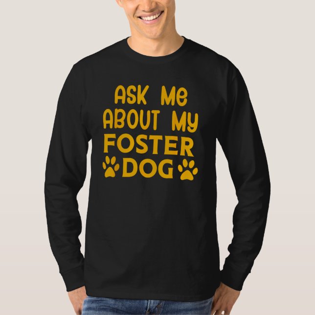 T-shirt Demandez-moi à propos de mon chien d'élevage Chemi (Devant)