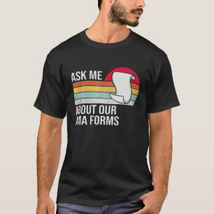 T-shirt Demandez-Moi À Propos De Notre Ama Forms Funny Nur