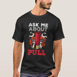 T-shirt Demandez-Moi À Propos De Tirer Pour Trap Shooter