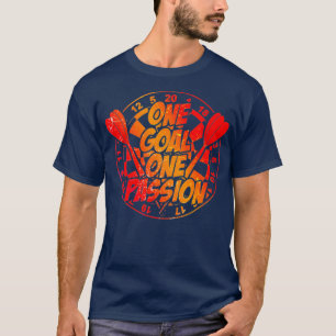 T-shirt Demandez-moi à propos des fléchettes Vintage Funny