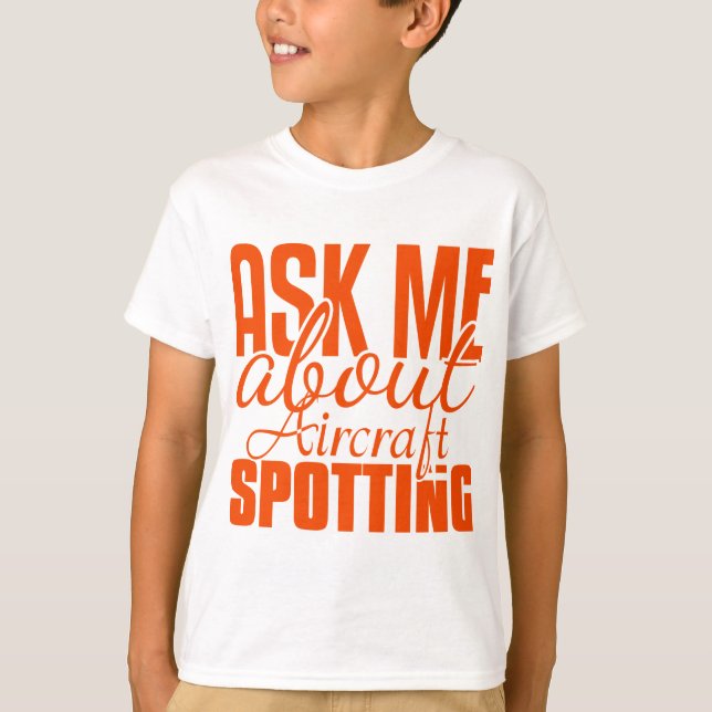 T-shirt Demandez-Moi Ce Qu'Il En Est De L'Aéronef. (Devant)