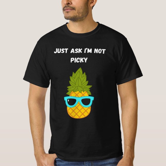 T-shirt Demandez-moi juste que je ne suis pas malade (Devant)