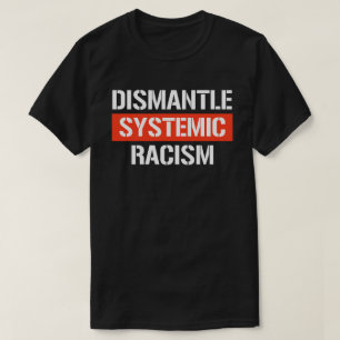 T-shirt Démanteler Racisme Systémique Sticker Rectangulair