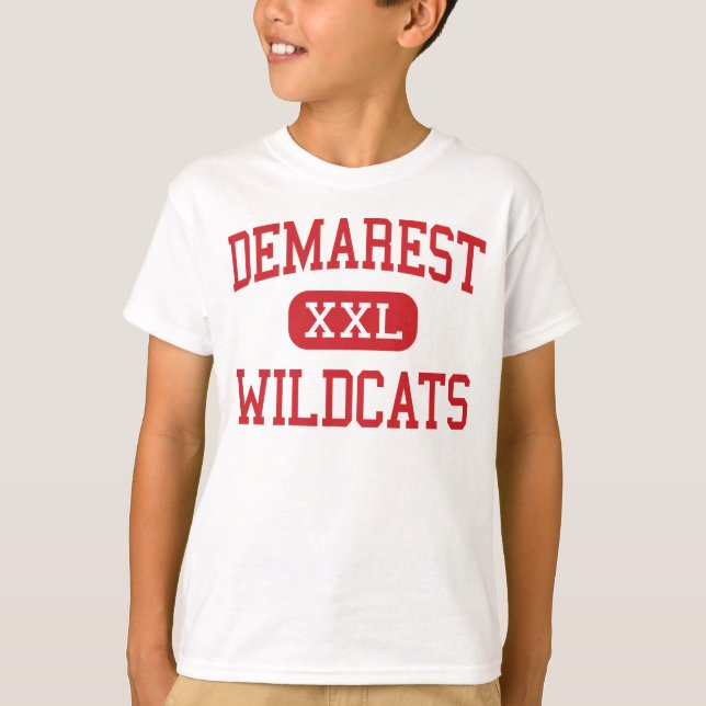 T-shirt Demarest - Wildcats - Middle - Demarest New Jersey (Devant)