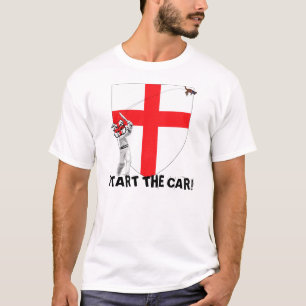T-shirt Démarrage de la voiture England Ashes 2009