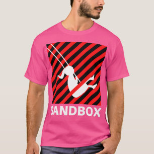 T-shirt Démarrage - Logo Sandbox (version noire)
