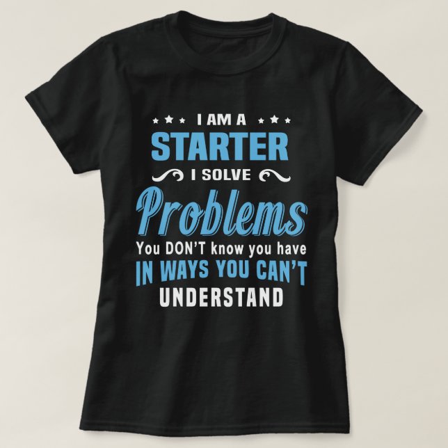 T-shirt Démarreur (Design devant)