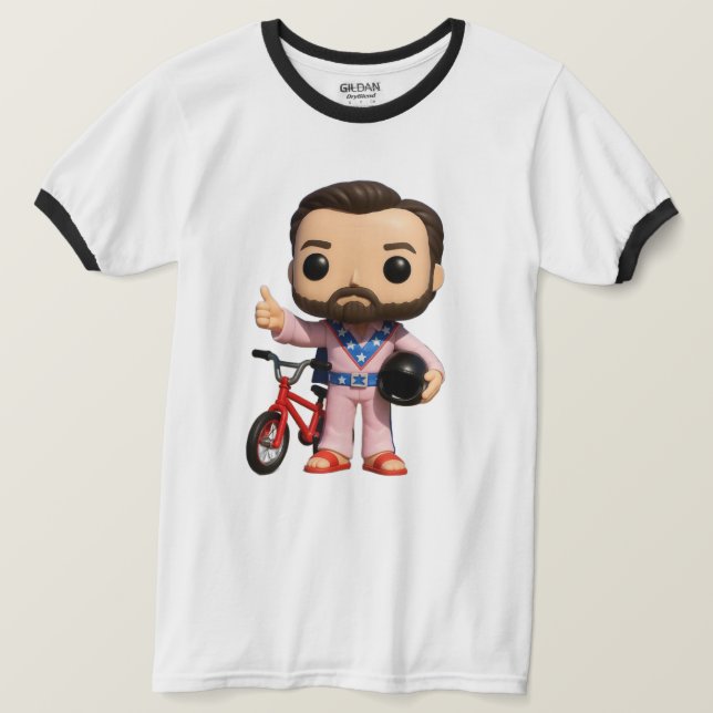 T-SHIRT DÉMARREZ LA CHEMISE POP ! DESIGN DE RINGER ! (Design devant)