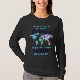 T-shirt Déménagement De Gatineau Fier Fille De Gatineau
