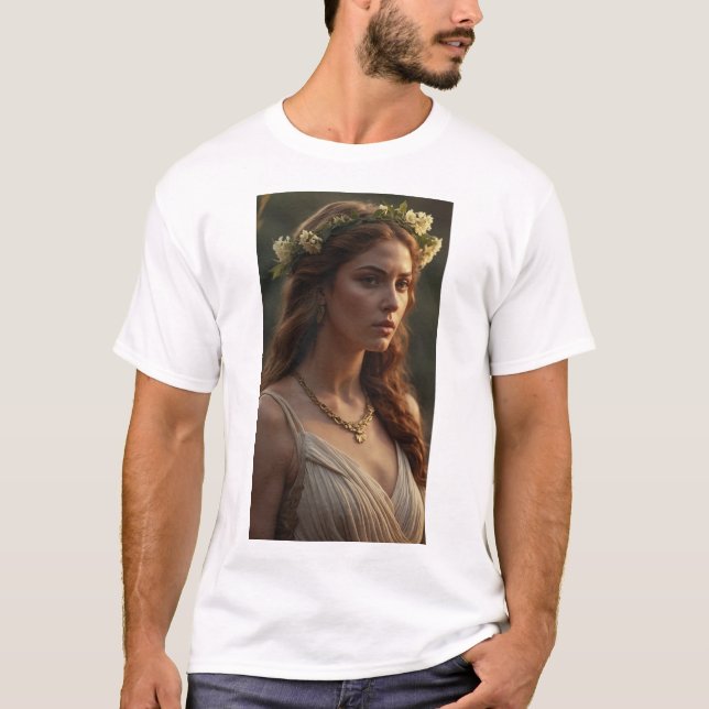 T-shirt Demeter - Déesse de la récolte et de la terre (Devant)