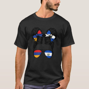 T-shirt Demi-Arménienne demi-Salvadorienne fille Arménie E