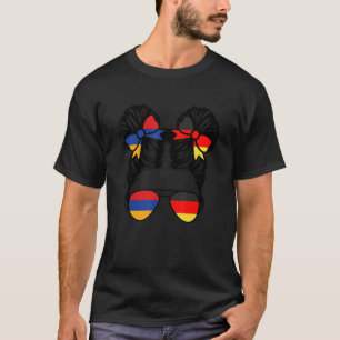 T-shirt Demi-arménienne moitié allemande fille Arménie enf