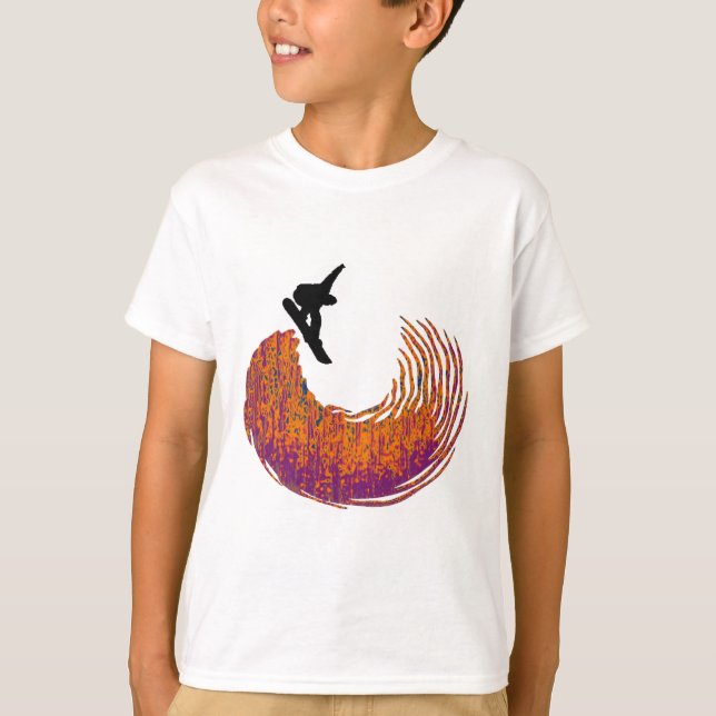 T-shirt demi-conduite (Devant)