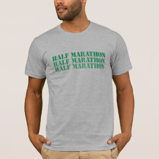 T-shirt Demi de chemise de marathon