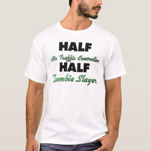 T-shirt Demi de tueur de zombi de contrôleur de la