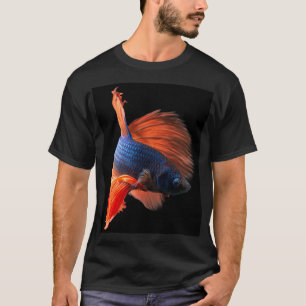 T-shirt Demi-lune Betta Fish