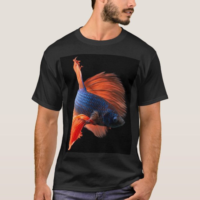 T-shirt Demi-lune Betta Fish (Devant)