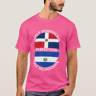 T-shirt Demi-Salvadorien semi-République Dominicaine Salva